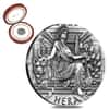 2015 2 oz Silver Hera - Goddesses of Olympus High Relief Antiqued Coin Perth Mint (w/Box & COA)