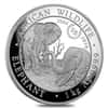 2018 Somalia 1 Kilo Silver Elephant African Wildlife 15th Anniv Jubilee Coin .9999 Fine (In Cap)