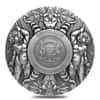 2020 Chad 2 oz Silver King Arthur - Nine Worthies Series Antiqued High Relief 5000 Francs Coin (w/Box & COA)