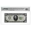 1928 B $20 Federal Reserve Note Philadelphia PMG XF 40 EPQ