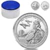 Roll of 10 - 2021 5 oz Silver America the Beautiful ATB Alabama Tuskegee Airmen National Historic Site Coin (Tube, Lot of 10)