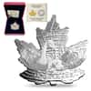 2016 1/2 oz Silver Maple Leaf Silhouette - Canada Geese Proof Coin (w/Box & COA)