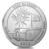 2013-P 5 oz Silver America the Beautiful ATB Maryland Fort McHenry National Monument Unc Coin (w/Box & COA)
