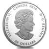 2018 Canada 1 oz Silver Cougar - Canadian Mosaics Proof Colorized Coin (w/Box & COA)