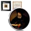 2017 Cameroon 17.5 gram Silver Rembrandt - Pride of The European Painting Proof Coin (w/Box & COA)