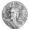 2020 2 oz Silver Niue Hector of Troy - Nine Worthies Series Antiqued High Relief $5 Coin (w/Box & COA)