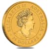 2021 1/4 oz Australian Gold Kangaroo Perth Mint Coin .9999 Fine BU In Cap