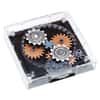 2020 2 oz Silver Tuvalu Industry in Motion Gear-Shaped Antiqued 2-Coin Set (w/Box & COA)