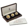 1983 Great Britain UK 3-Coin Gold Proof Set (w/Box & COA)