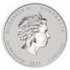 2011 2 oz Silver Lunar Rabbit BU Australian Perth Mint