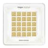 25 x 1 gram Geiger Original Square Gold Bar Multicard .9999 Fine (In Assay)