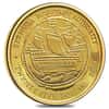 1989 Gold 1.8567 oz Bermuda Hogge Money Proof 4-coin set W/Box & COA