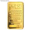 2.5 gram Johnson Matthey Gold Bar .9999 Fine (In Assay)