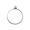 Sterling Silver 38.1 mm Coin Bezel Frame Mount for Silver Morgan/Peace Dollar Coin
