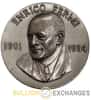 1901-1954 Enrico Fermi .995 oz Sterling Silver .925 High Relief Medal