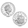 2020 US/UK 2 oz Mayflower Voyage Proof Silver 2-Coin Medal Set (w/Box & COA)