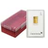 2 gram Credit Suisse Statue of Liberty Gold Bar .9999 Fine (In Assay)