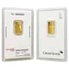2 gram Credit Suisse Statue of Liberty Gold Bar .9999 Fine (In Assay)