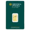 2 Gram Mint of Poland Gold Bar .9999 Fine (in Assay)