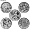 2 oz Solomon Islands Legends & Myths High Relief Silver Coin (Random Design)