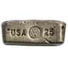 2 oz Volkswagen 25th Anniversary Vintage Hand Poured Silver Bar .999 Fine