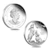 2023 3.5 oz Proof Silver Lunar Year of The Rabbit 3-Coin Set Australian Perth Mint (w/Box & COA)