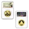 2016 1.83 oz Chinese Gold Panda 5-Coin Set NGC MS 70 First Releases