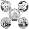 30 Gram Chinese Silver Panda .999 Fine Random Year (Milky, Cull, Damaged, Circulated, Cleaned)