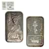 1986 16 oz Engelhard MTB Liberty Trade Silver 3-Bar Set .999+ Fine (w/Box & COA)