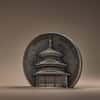 2023 Cook Islands 2 oz Silver Temple of Heaven Coin Antiqued .999 Fine (w/Box & COA)