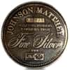 3 oz Johnson Matthey JM Focus Medalist Vintage Silver Round .999 Fine