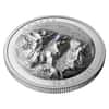 2021 Canada 82.3 gram Silver Lake Louise High Relief Coin .9999 Fine (w/Box & COA)