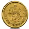 1/2 Pahlavi Gold Coin AU/BU .1177 oz AGW (Random Year)