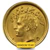 1/2 Pahlavi Gold Coin Scruffy .1177 oz AGW (Random Year)