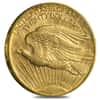 $20 Gold Double Eagle Saint Gaudens - Brilliant Uncirculated BU (Random Year)