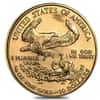 1989 1/4 oz Gold American Eagle MCMLXXXIX (Abrasions)