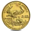 1990 1/4 oz Gold American Eagle MCMXC (Abrasions)