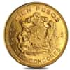 Chile Gold 100 Pesos AU (Random Year,1926-1980)