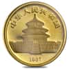 1987 Y 1/10 oz Gold Chinese Panda 10 Yuan Coin (Sealed)