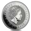 2005 1 Kilo Silver Lunar Year of The Rooster Australian Perth Mint .999 Fine In Capsule