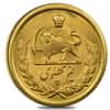 1/2 Pahlavi Gold Coin Scruffy .1177 oz AGW (Random Year)