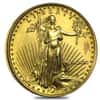 1990 1/4 oz Gold American Eagle MCMXC (Abrasions)