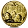 2013 1/20 oz Gold Chinese Panda 20 Yuan Coin (Sealed)