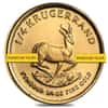1/4 oz South African Krugerrand Gold Coin (Random Year)
