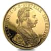 1915 Austrian 4 Ducat Gold Restrike AU/BU
