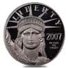 2007-W 1/2 oz $50 2-Coin Proof Platinum Eagle Set (10th Anniversary w/Box & COA)