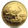1992-P 1/10 oz $5 Proof Gold American Eagle (w/Box & COA)