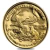 1989-P 1/10 oz $5 Proof Gold Eagle (W/COA & Box)