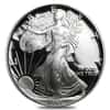 1993-P 1 oz Proof Silver American Eagle (w/Box & COA)