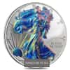 1 oz Silver American Eagle $1 Holographic Coin (Random Year)
